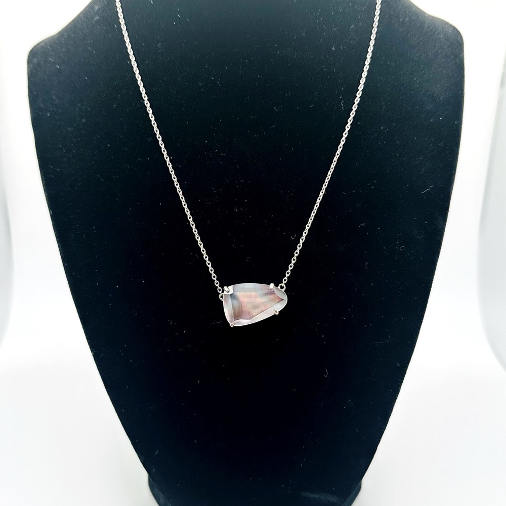 Kendra Scott Isla Black Pearl Pendant
